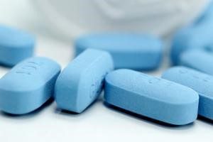 Picture of Truvada pills.