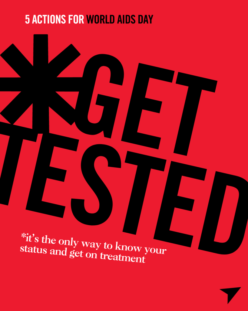 Get tested infographic