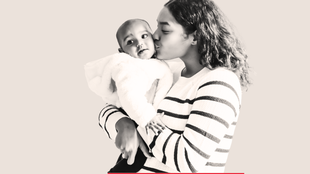 women living with hiv with a child