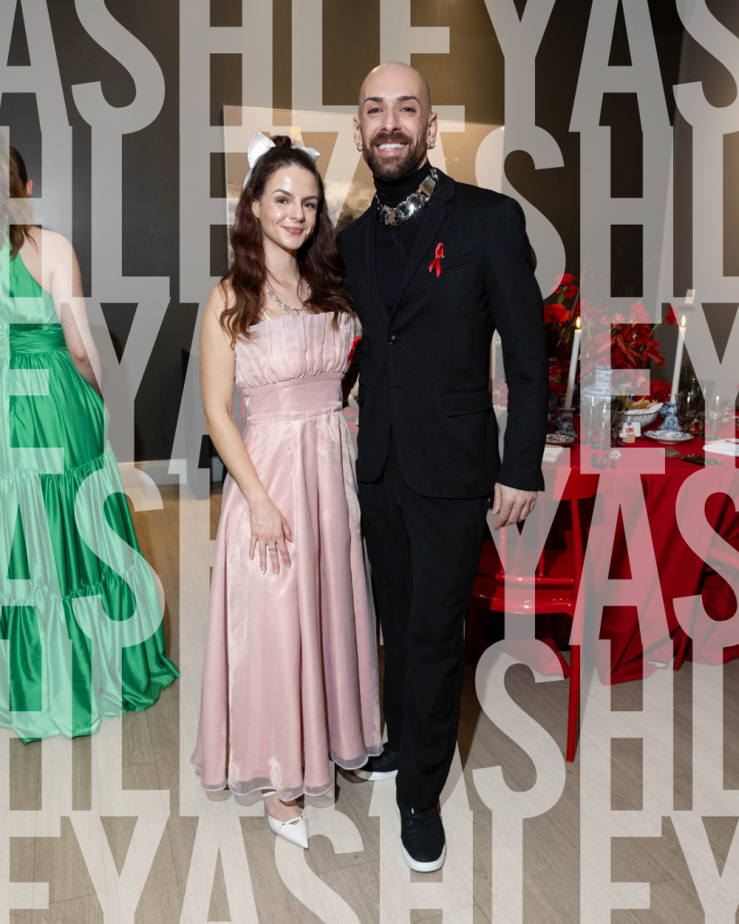 Ashley at Bloor Street Entertains, November 28, 2024, with fellow Ambassador Joey Arrigo